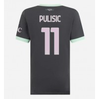 Camisa de time de futebol AC Milan Christian Pulisic #11 Replicas 3º Equipamento Feminina 2024-25 Manga Curta